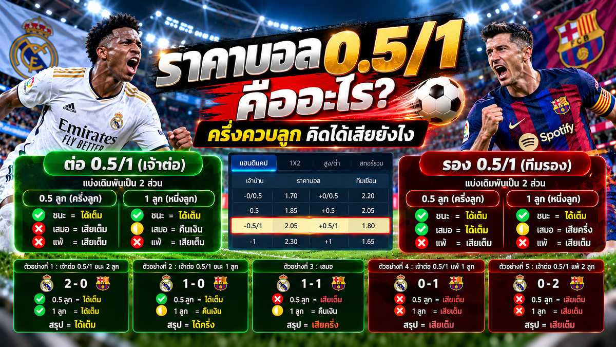 ราคาบอล 0.51 คืออะไร