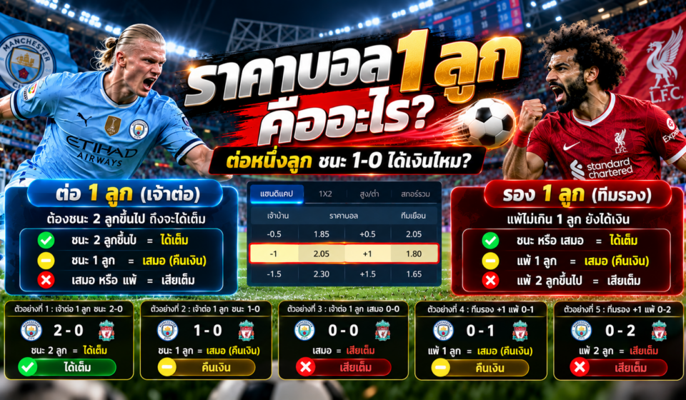 ราคาบอล 1 ลูก คืออะไร