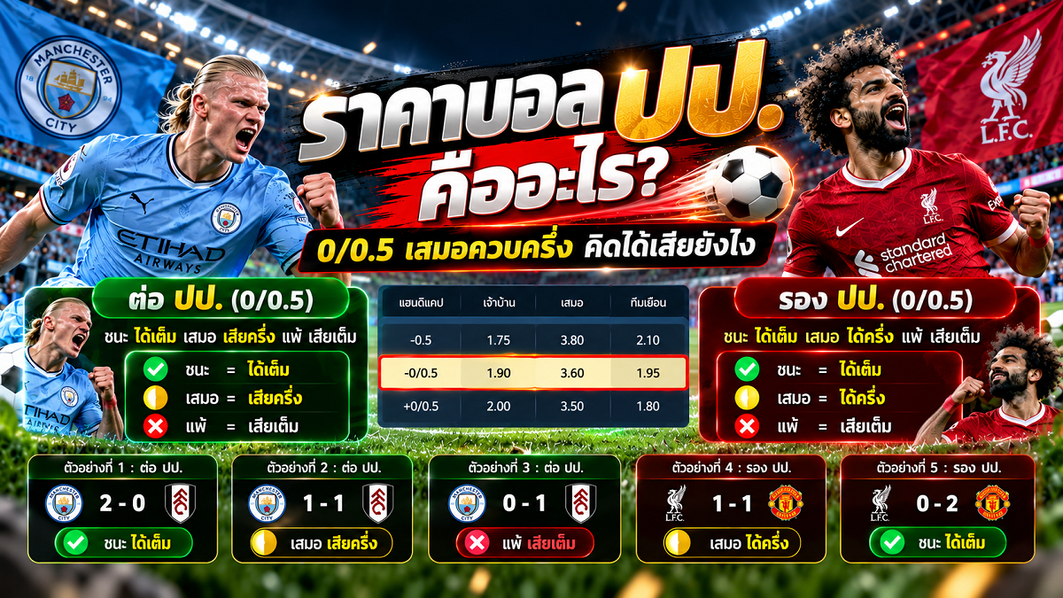 ราคาบอล ปป. คืออะไร